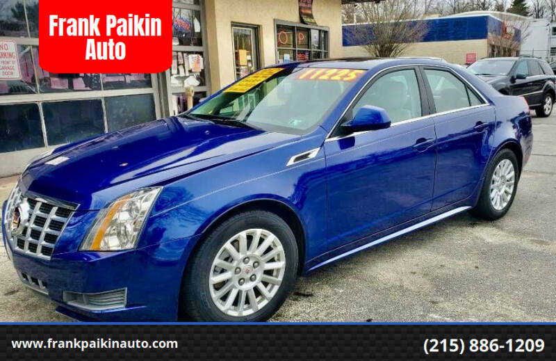 2012 Cadillac CTS for sale at Frank Paikin Auto in Glenside PA