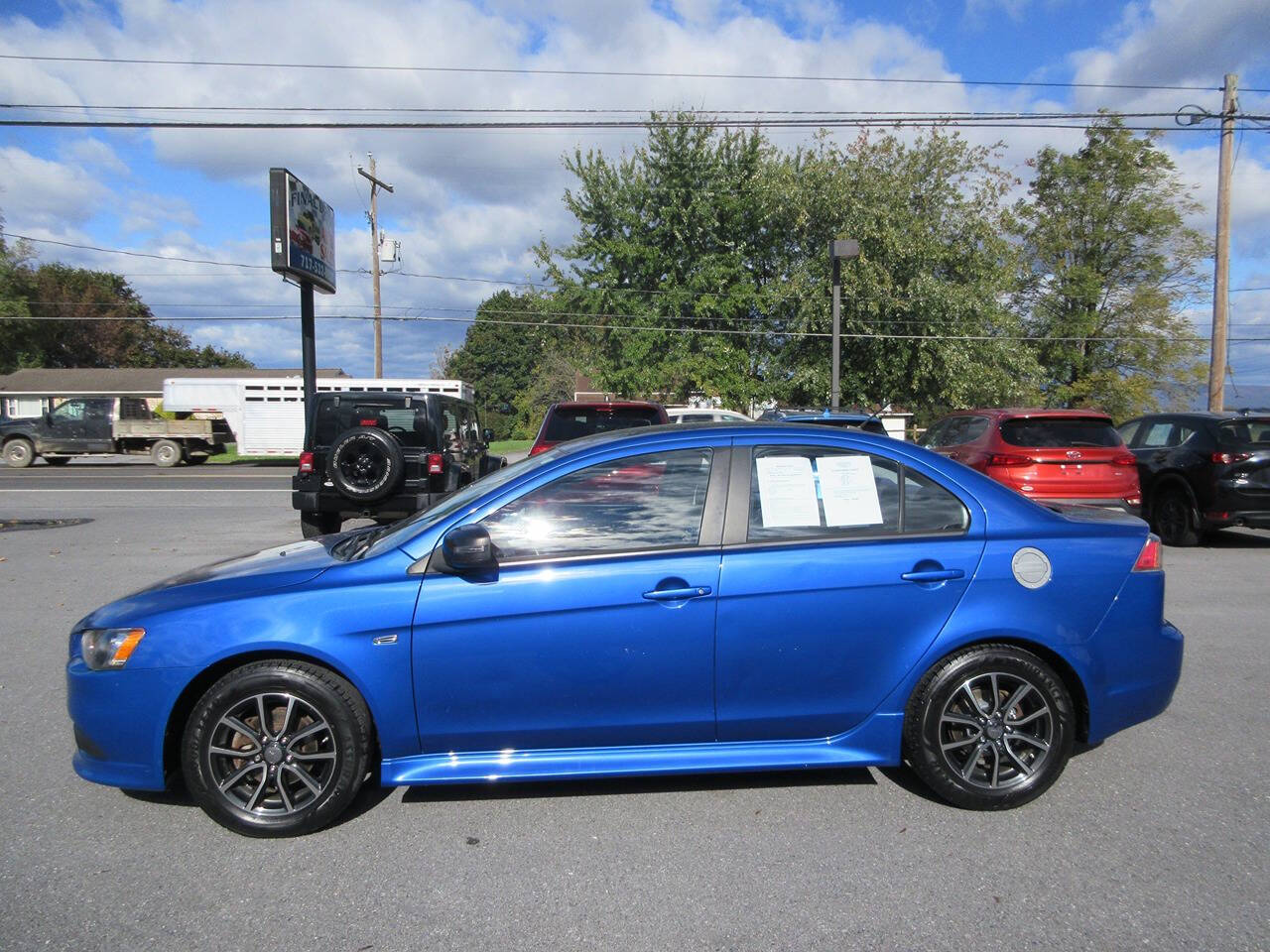 2015 Mitsubishi Lancer for sale at FINAL DRIVE AUTO SALES INC in Shippensburg, PA