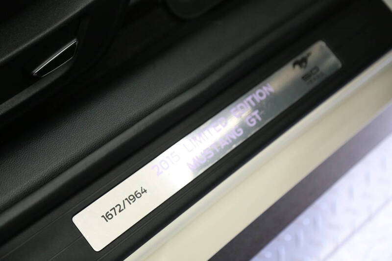 2015 Ford Mustang GT 50 Years Limited Edition