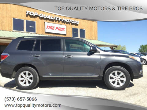 2011 Toyota Highlander for sale at Top Quality Motors & Tire Pros in Ashland MO