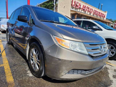 2013 Honda Odyssey for sale at USA Auto Brokers in Houston TX