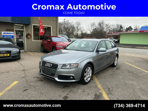 2011 Audi A4 for sale at Cromax Automotive in Ann Arbor MI