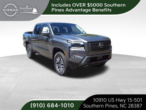 2023 Nissan Frontier for sale at PHIL SMITH AUTOMOTIVE GROUP - Pinehurst Nissan Kia in Southern Pines NC