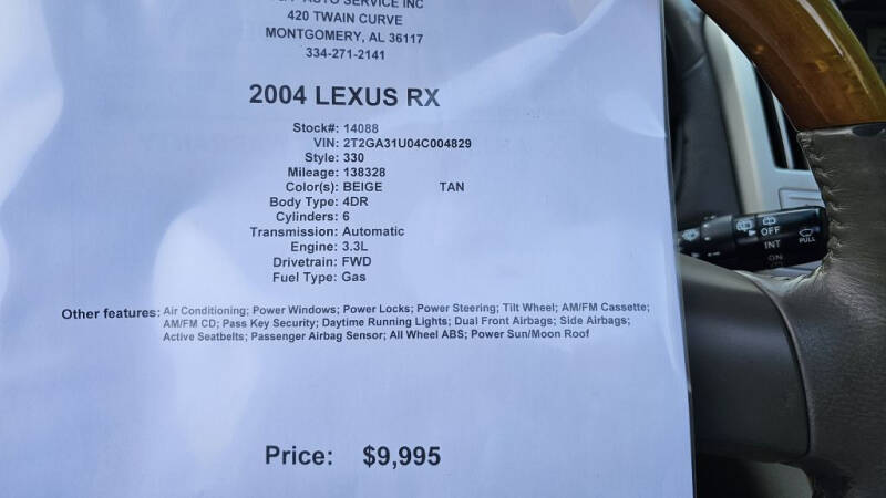 2004 Lexus RX 330 photo 21