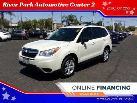 2015 Subaru Forester for sale at River Park Automotive Center 2 in Fresno CA