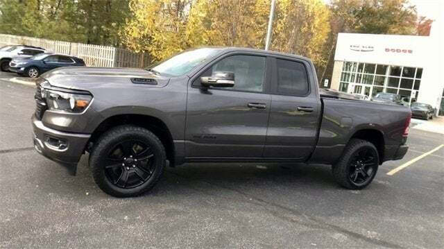 Used 2021 RAM Ram 1500 Pickup Big Horn/Lone Star with VIN 1C6SRFBT9MN598713 for sale in North Olmsted, OH