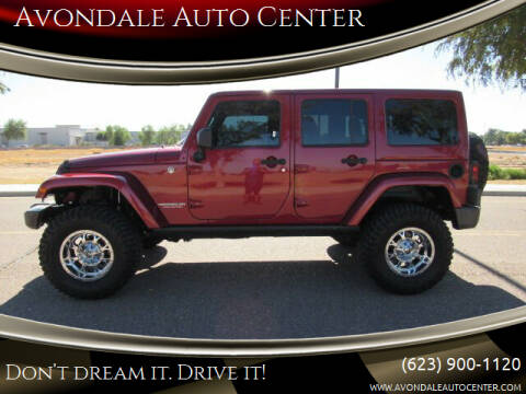 2012 Jeep Wrangler Unlimited for sale at Avondale Auto Center in Avondale AZ