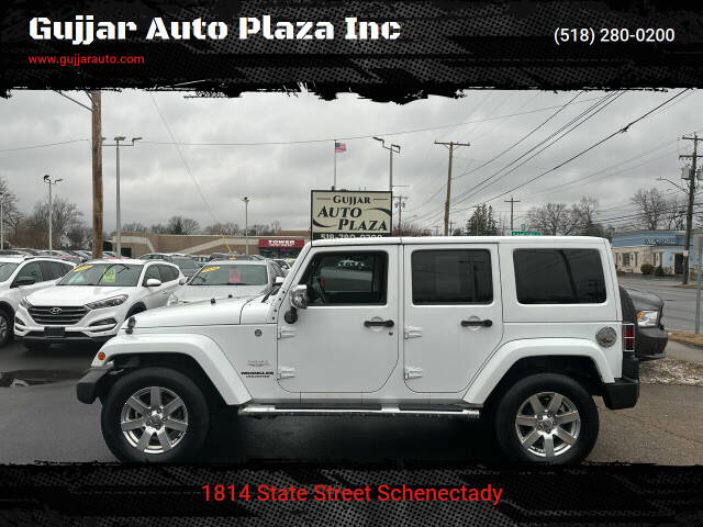 2012 Jeep Wrangler Unlimited for sale at Gujjar Auto Plaza Inc in Schenectady, NY