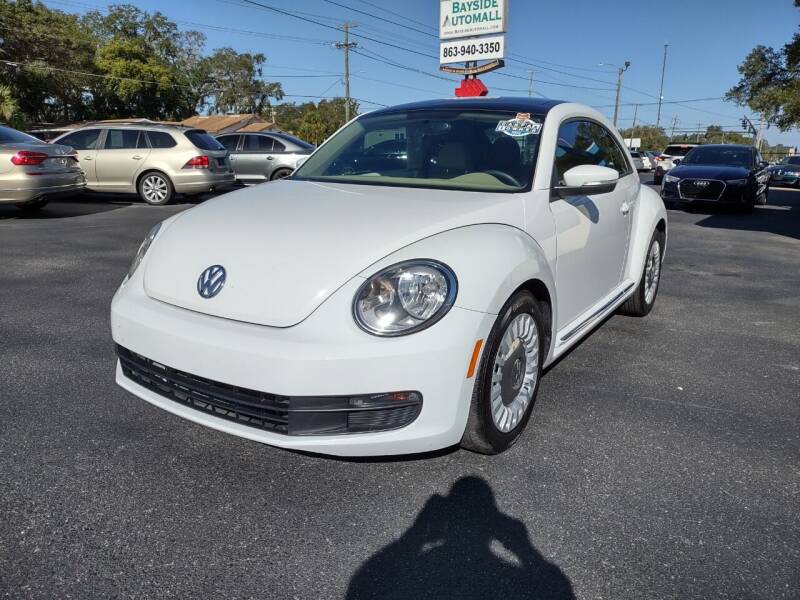 2015 Volkswagen Beetle for sale at BAYSIDE AUTOMALL in Lakeland FL