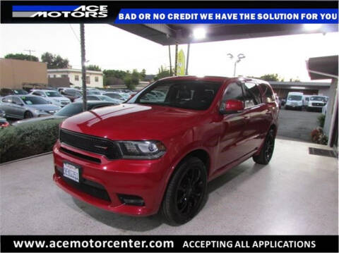 2019 Dodge Durango for sale at Ace Motors Anaheim in Anaheim CA