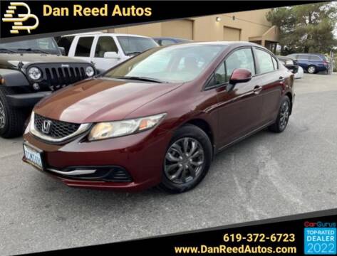 2013 Honda Civic for sale at Dan Reed Autos in Escondido CA