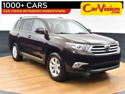 2013 Toyota Highlander for sale at Car Vision Mitsubishi Norristown in Norristown PA