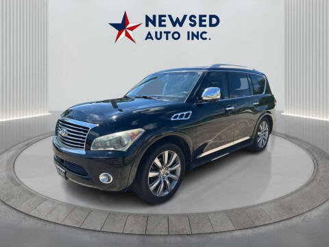 2012 Infiniti QX56 for sale at NEWSED AUTO INC in Houston TX