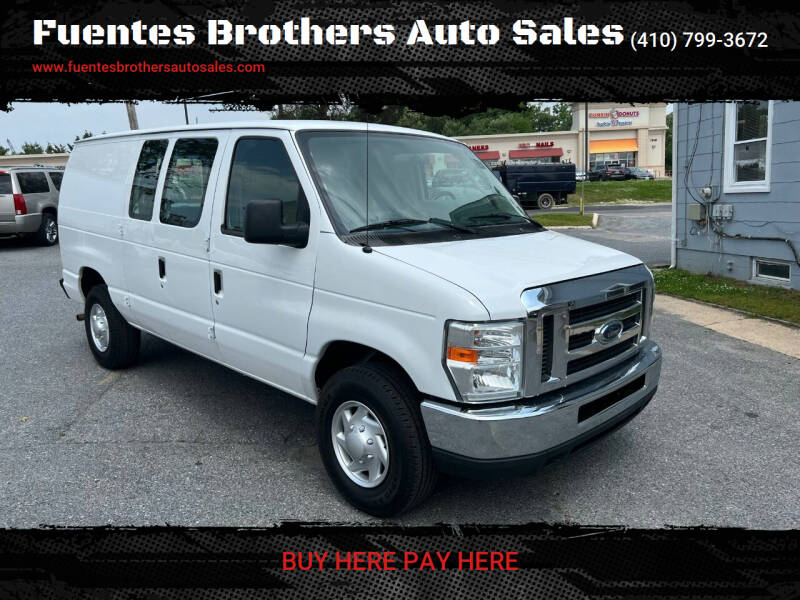 2012 Ford E-Series for sale at Fuentes Brothers Auto Sales in Jessup MD