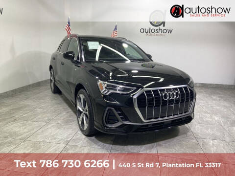 2020 Audi Q3 for sale at AUTOSHOW SALES & SERVICE in Plantation FL