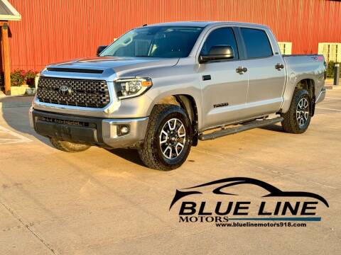 2018 Toyota Tundra for sale at Blue Line Motors in Bixby OK