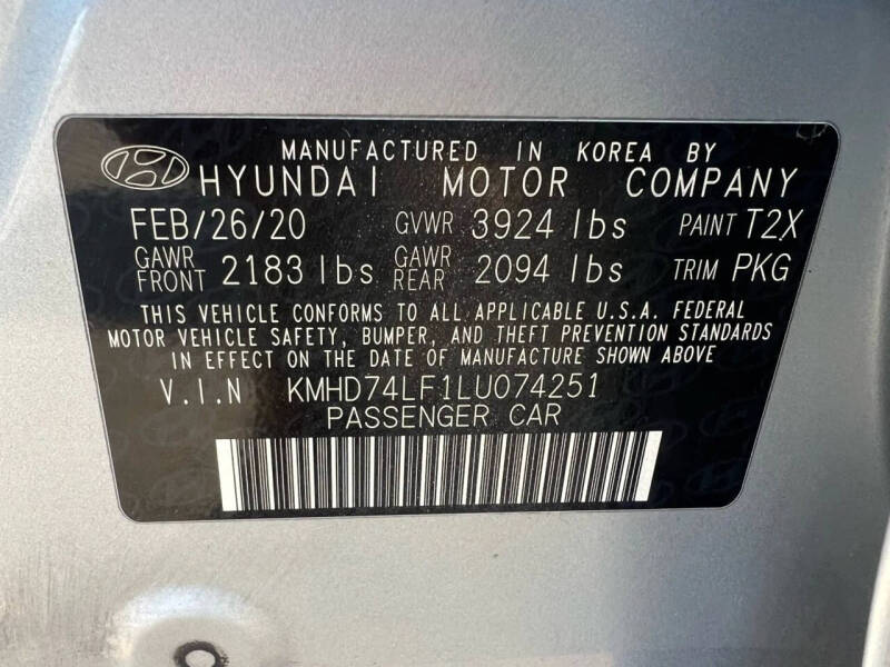 2020 Hyundai Elantra