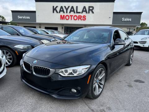 2016 BMW 4 Series for sale at KAYALAR MOTORS in Houston TX