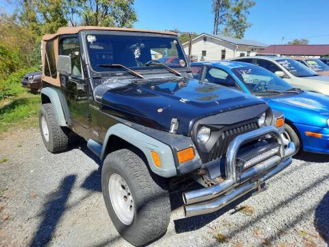 1997 Jeep Wrangler for sale at Rocket Center Auto Sales in Mount Carmel TN