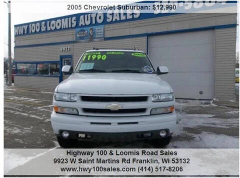 2005 Chevrolet Suburban for sale at Highway 100 & Loomis Road Sales in Franklin WI