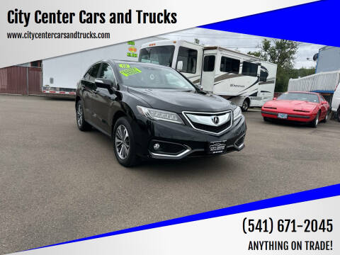 2018 Acura RDX for sale at City Center Cars and Trucks in Roseburg OR