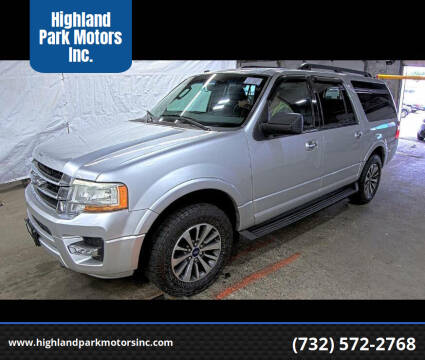 2016 Ford Expedition EL for sale at Highland Park Motors Inc. in Highland Park NJ