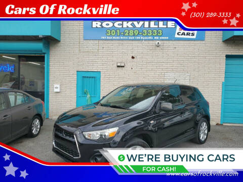 2014 Mitsubishi Outlander Sport for sale at Cars Of Rockville in Rockville MD