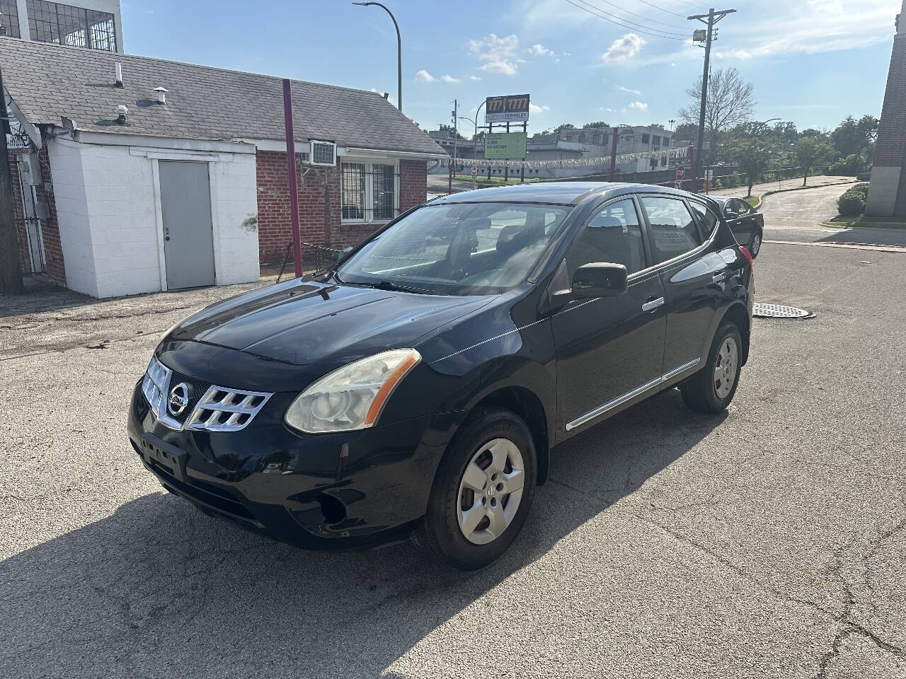 Black 2012 Nissan Rogue S AWD S 4dr Crossover 1
