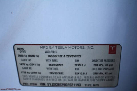 2016 Tesla Model X 90D