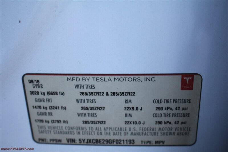 2016 Tesla Model X 90D