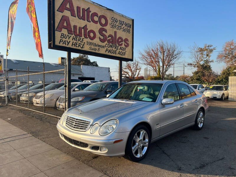 2004 Mercedes-Benz E-Class for sale at FRESNO MOTORS in Fresno CA