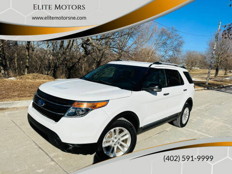 2015 Ford Explorer for sale at Elite Motors in Bellevue NE
