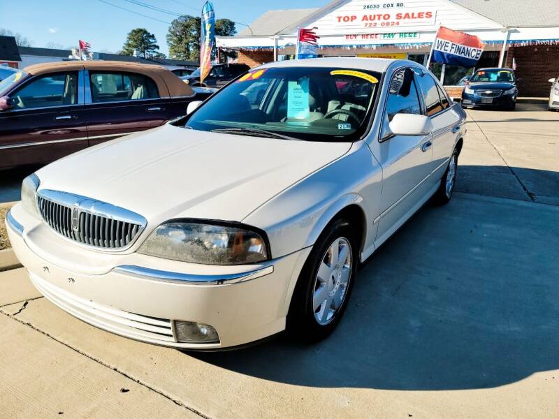 2004 Lincoln LS for sale at Top Auto Sales in Petersburg VA