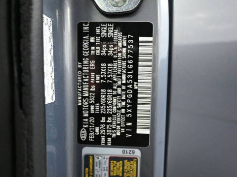 2020 Kia Sorento LX V6