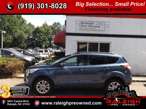 2018 Ford Escape for sale at Raleigh Pre-Owned in Raleigh NC