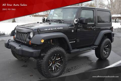2012 Jeep Wrangler for sale at All Star Auto Sales in Pleasant Grove UT