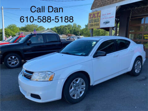 2014 Dodge Avenger for sale at TNT Auto Sales in Bangor PA