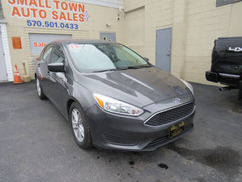 2018 Ford Focus for sale at Small Town Auto Sales in Hazleton PA