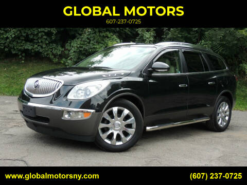 2012 Buick Enclave for sale at GLOBAL MOTORS in Binghamton NY