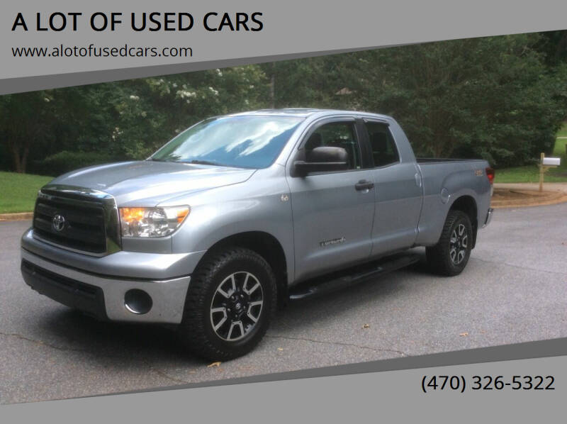 2012 Toyota Tundra for sale at A Lot of Used Cars in Suwanee GA