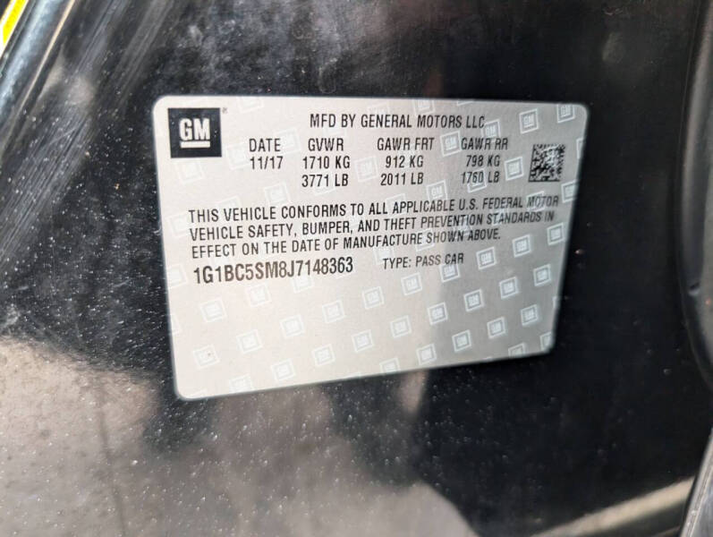 2018 Chevrolet Cruze LS Auto