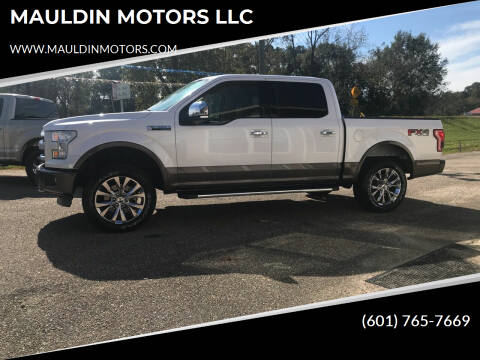 2016 Ford F-150 for sale at MAULDIN MOTORS LLC in Sumrall MS