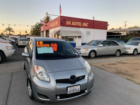 2010 Toyota Yaris for sale at 3K Auto in Escondido CA