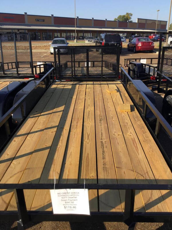2023 Premier Trailer 16ft Dovetail for sale at Exclusive Auto Sales LLC in Robinsonville MS
