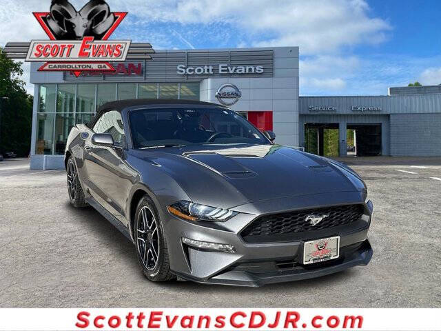 2023 Ford Mustang for sale at SCOTT EVANS CHRYSLER DODGE in Carrollton GA