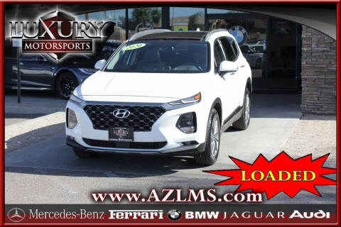 2020 Hyundai Santa Fe for sale at Luxury Motorsports in Phoenix AZ