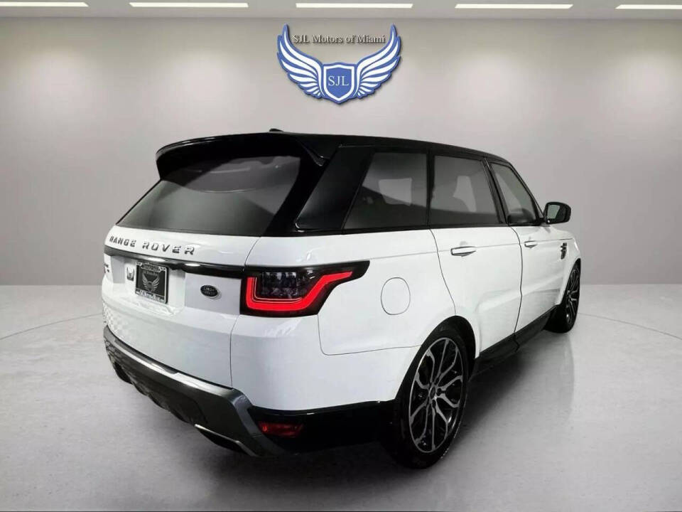 2021 Land Rover Range Rover Sport for sale at SJL Motors of Miami in Plantation, FL