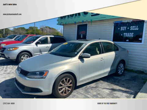 2012 Volkswagen Jetta for sale at Jack's Auto Sales in Port Richey FL