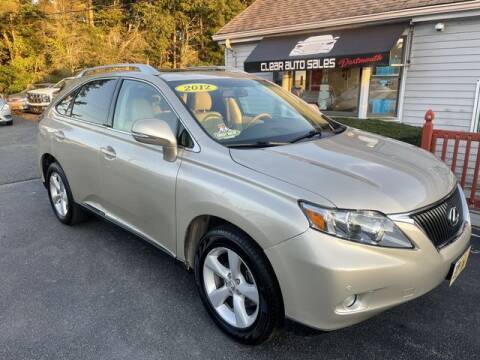 2012 Lexus RX 350 for sale at Clear Auto Sales in Dartmouth MA
