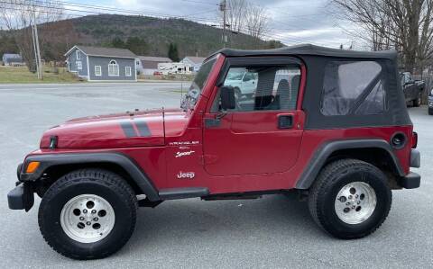 1998 Jeep Wrangler for sale at Orford Servicenter Inc in Orford NH